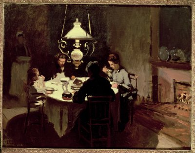 The Dinner, 1868-9 by Claude Monet
